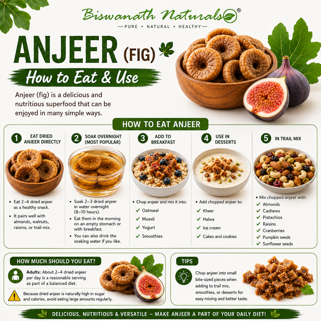 Dried Figs (Anjeer)