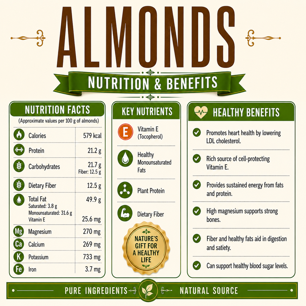 Premium Almonds